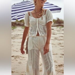 Free People Bali Alana Top & Pant Set